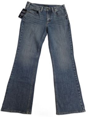 NWT Silver Jeans Suki Mid Rise Bootcut Frontier Strong Jeans 32x31